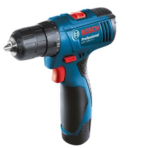 دریل پیچ گوشتی شارژی 10/8 ولت بوش GSR 1080-2-LI